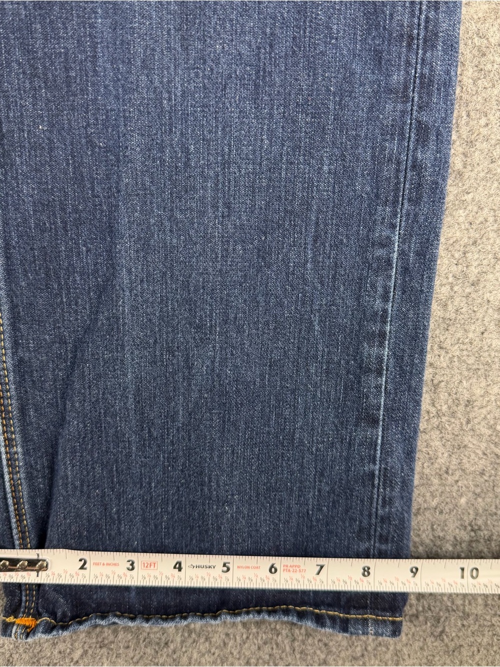True Religion Ricky Jeans Mens 36x33 Dark Wash Blue Horseshoe Vintage Straight - Picture 8 of 10